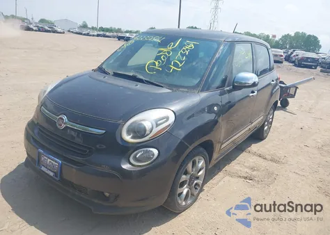 2014 Fiat 500L Lounge z USA, uszkodzony, nr VIN ZFBCFACH1EZ003031